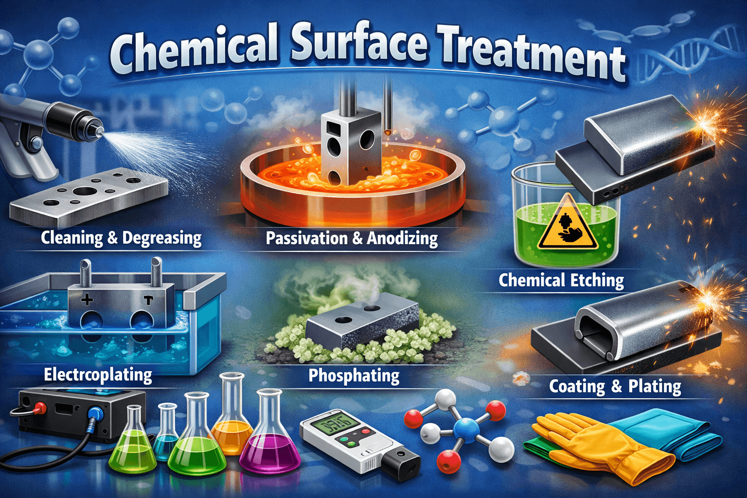 Europe Chemical Surface Treatment Market Growth Analysis by 2034